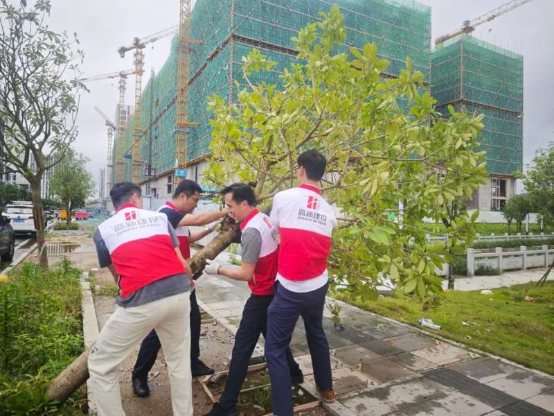 从台风防御到复工复产，高新建投在风雨中撑起守护伞！